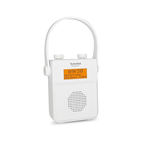 TechniSat DIGITRADIO 30 - Radio da doccia impermeabile DAB+ (FM,