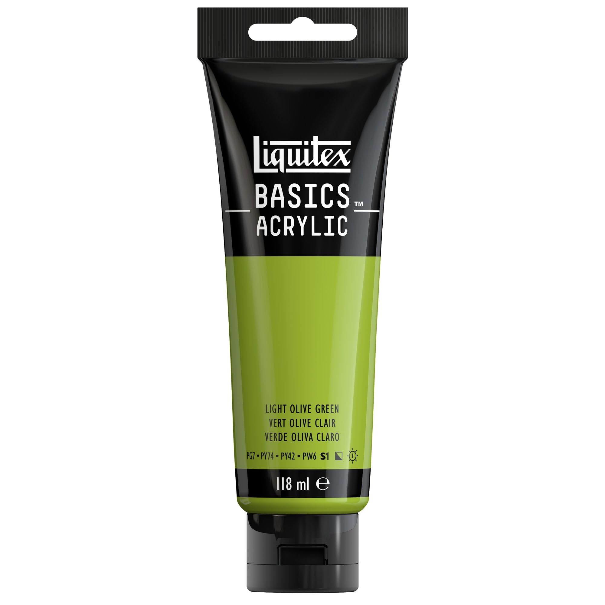 LIQUITEX Basics Acrylic Paint, Mars Black, 118 ml Tube — view 156