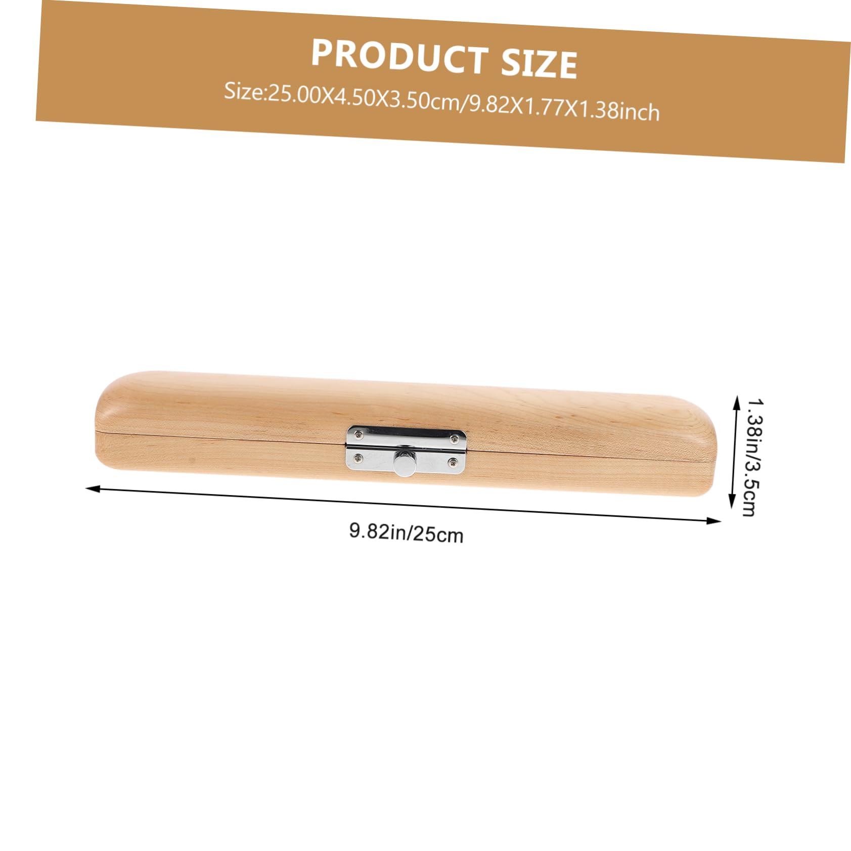 Generic Flute Accessory Box Sturdy and Elegant Flute Head Storage Long-lasting Material