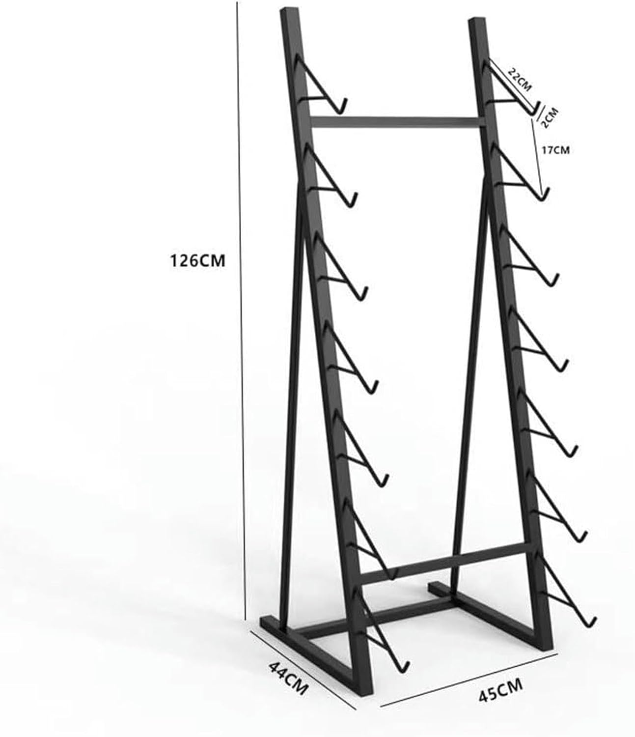 Home Gym Organize Holder, Floor-Standing Snowboard Rack, Sample Board Display Rack, Sports Mat Storage Rack