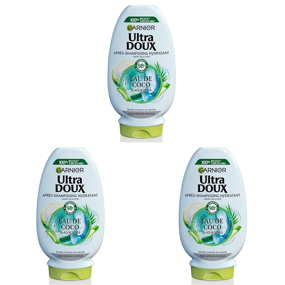 가르니에 울트라 두 코코넛 워터 모이스처라이징 케어 250ML (3개입)
