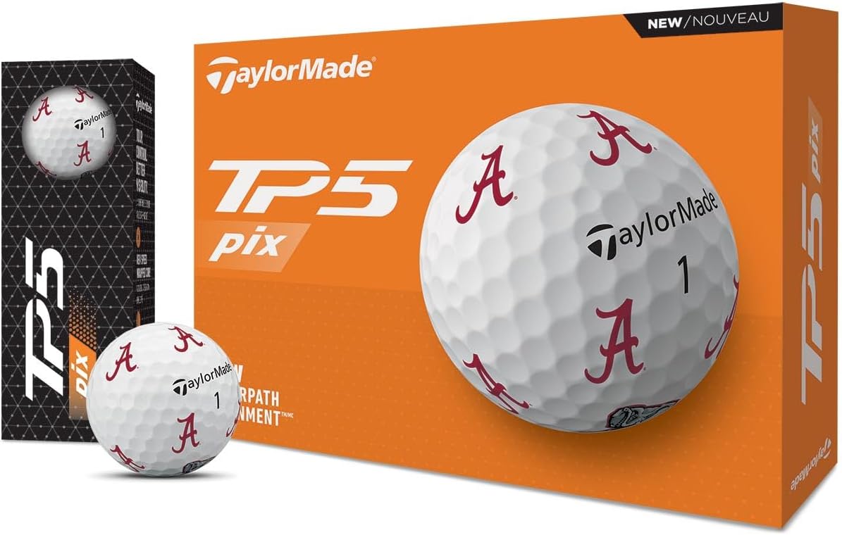TaylorMade Golf 2024 TP5 PIX ONE Dozen Golf Balls