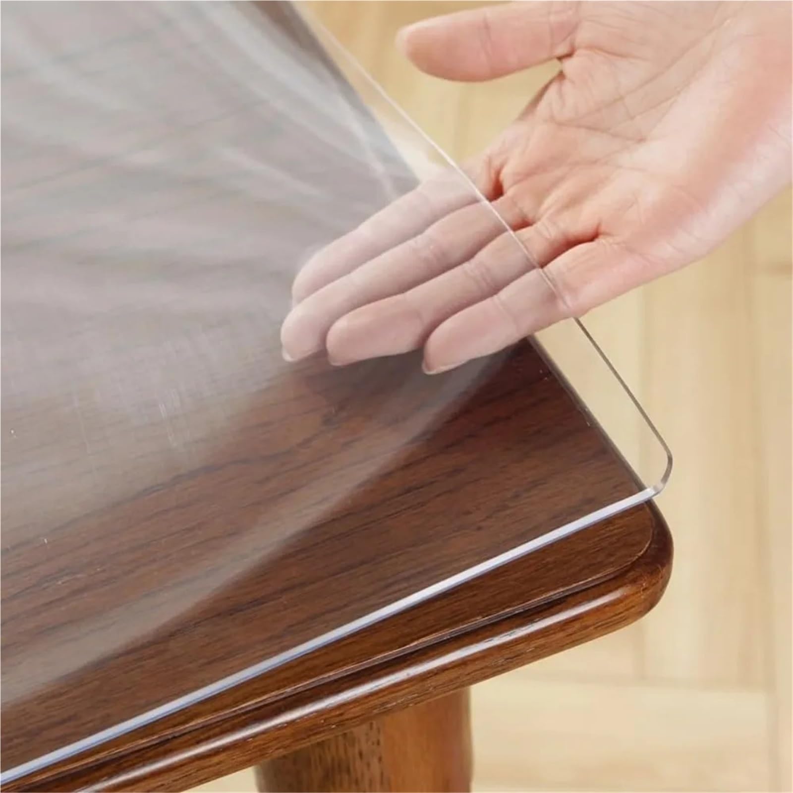 1 protezione trasparente for tavolo, for, copertura for in plastica, tappetino da scrivania, protettivo for per Tavolo da Pranzo(40x40inch)