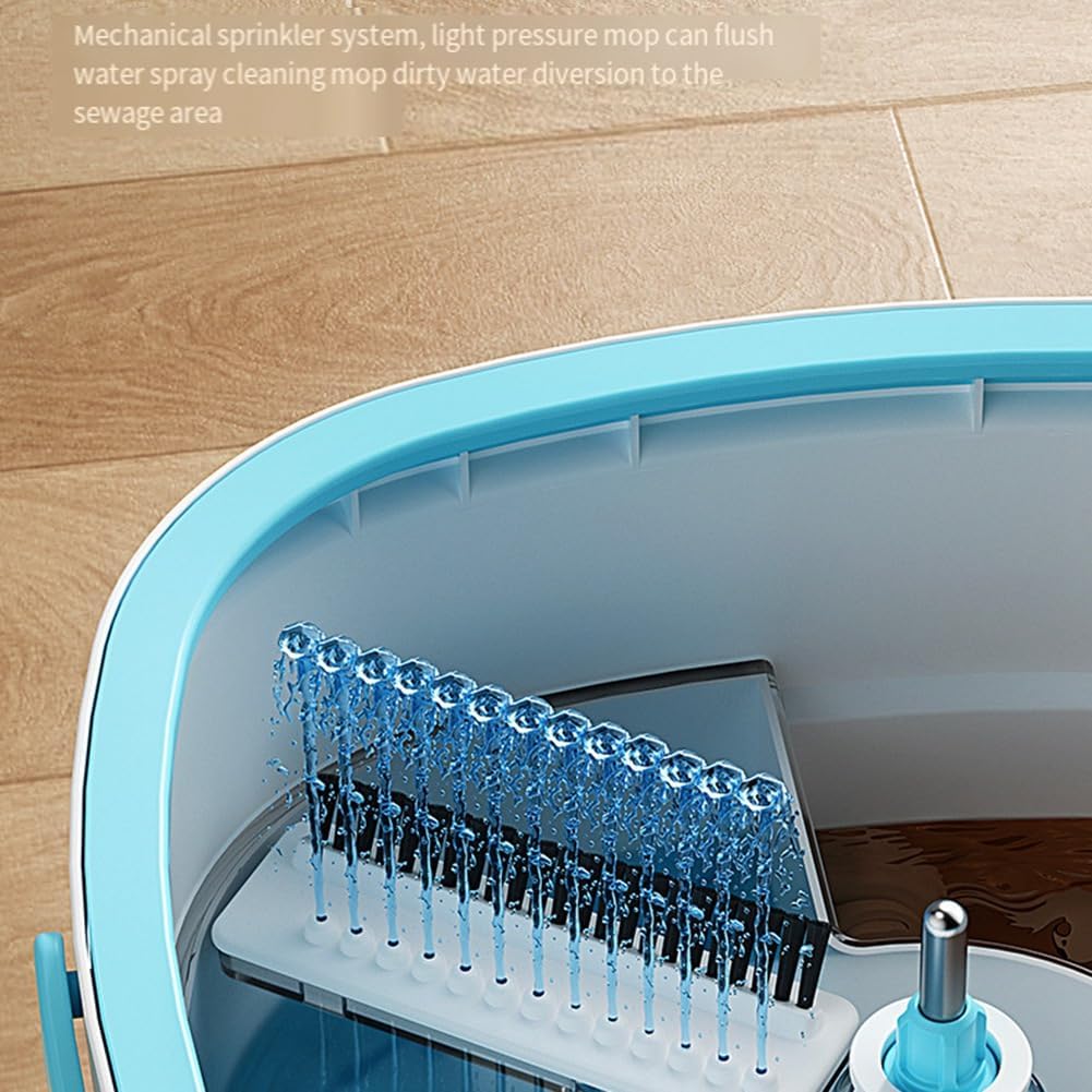 Clean Water Sewage Separation with Bucket Replacement Spare Parts Microfiber Lazy No Hand Washing Floor Floating Mops Household Cleaning Tools