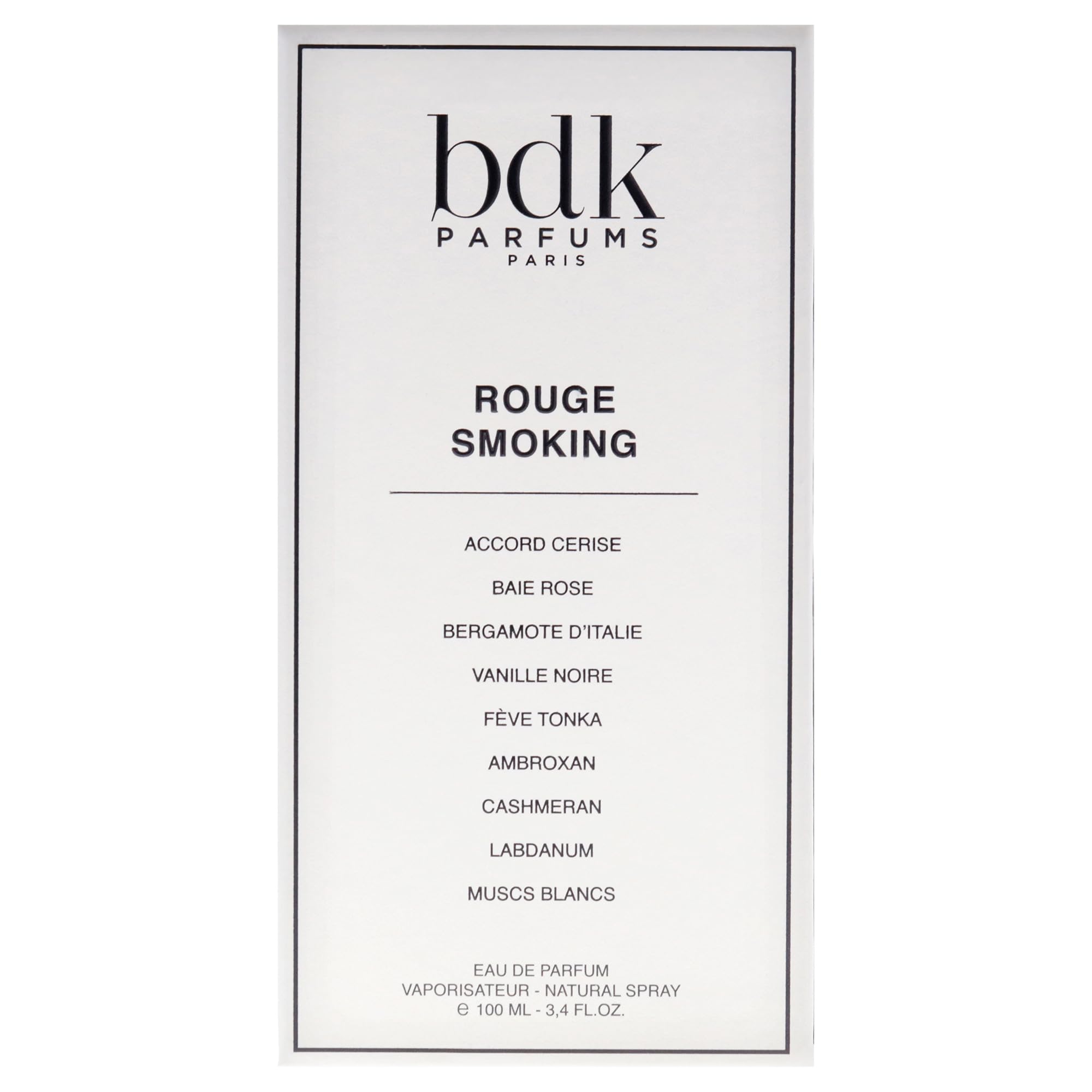 BDK Parfums Rouge Smoking Unisex Eau de Perfume, 100 ml