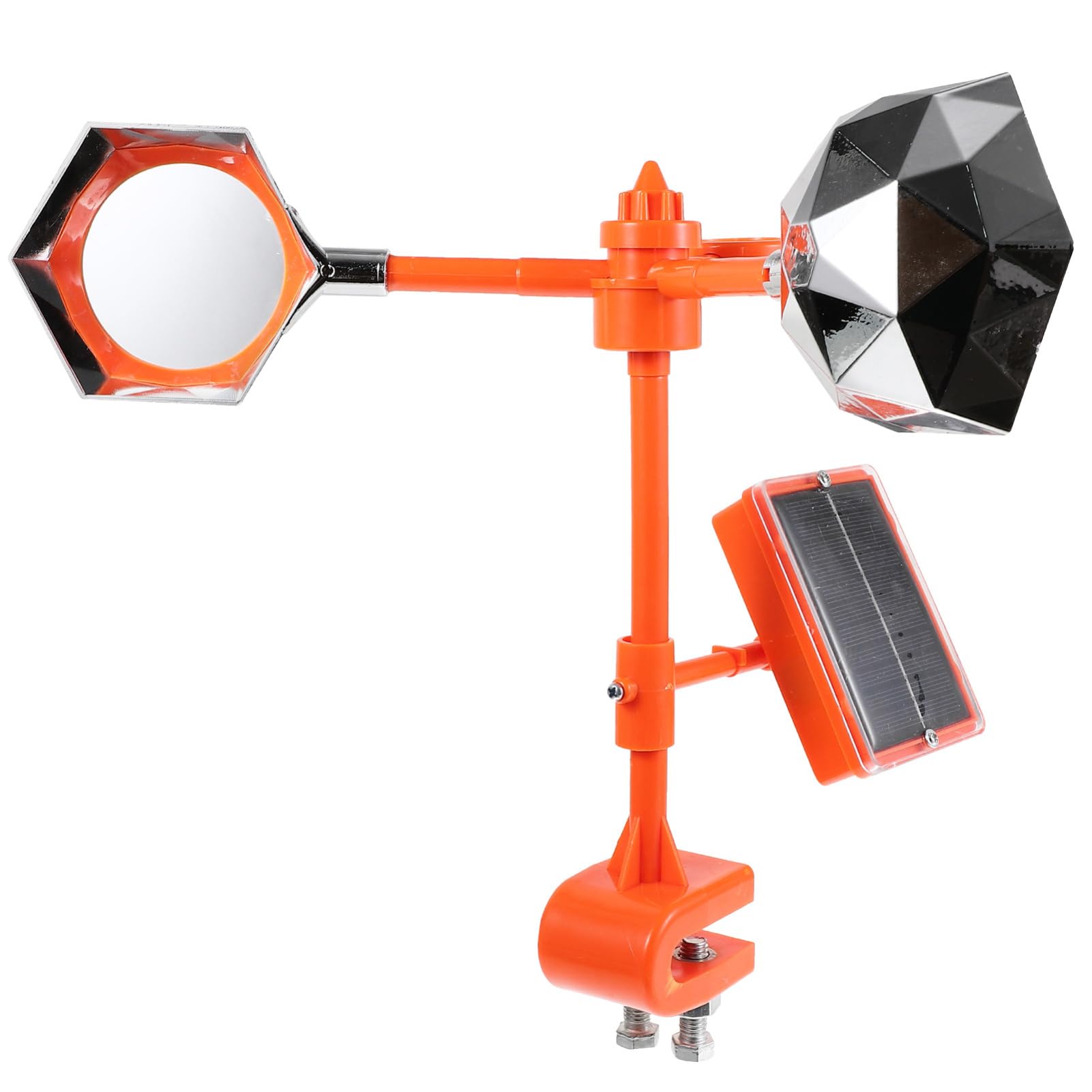 SUPVOX per uccelli riflettente Dispositivo per uccelli con voce deterrente deterrenti corvo spaventapasseri Forniture strumento fornitura giardino plastica