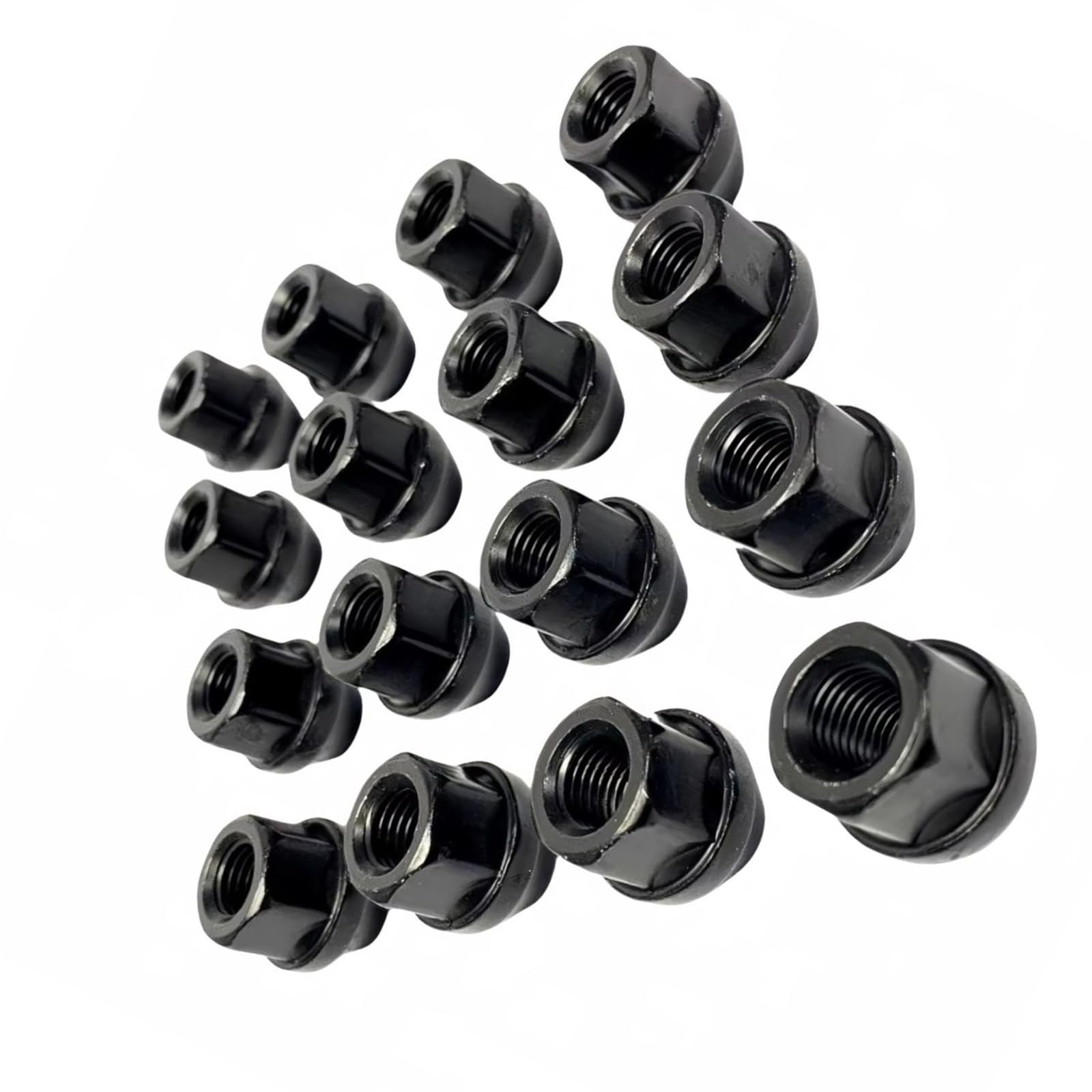 Tuercas de rueda cónicas abiertas de dieciséis piezas para llantas de C-MAX 7