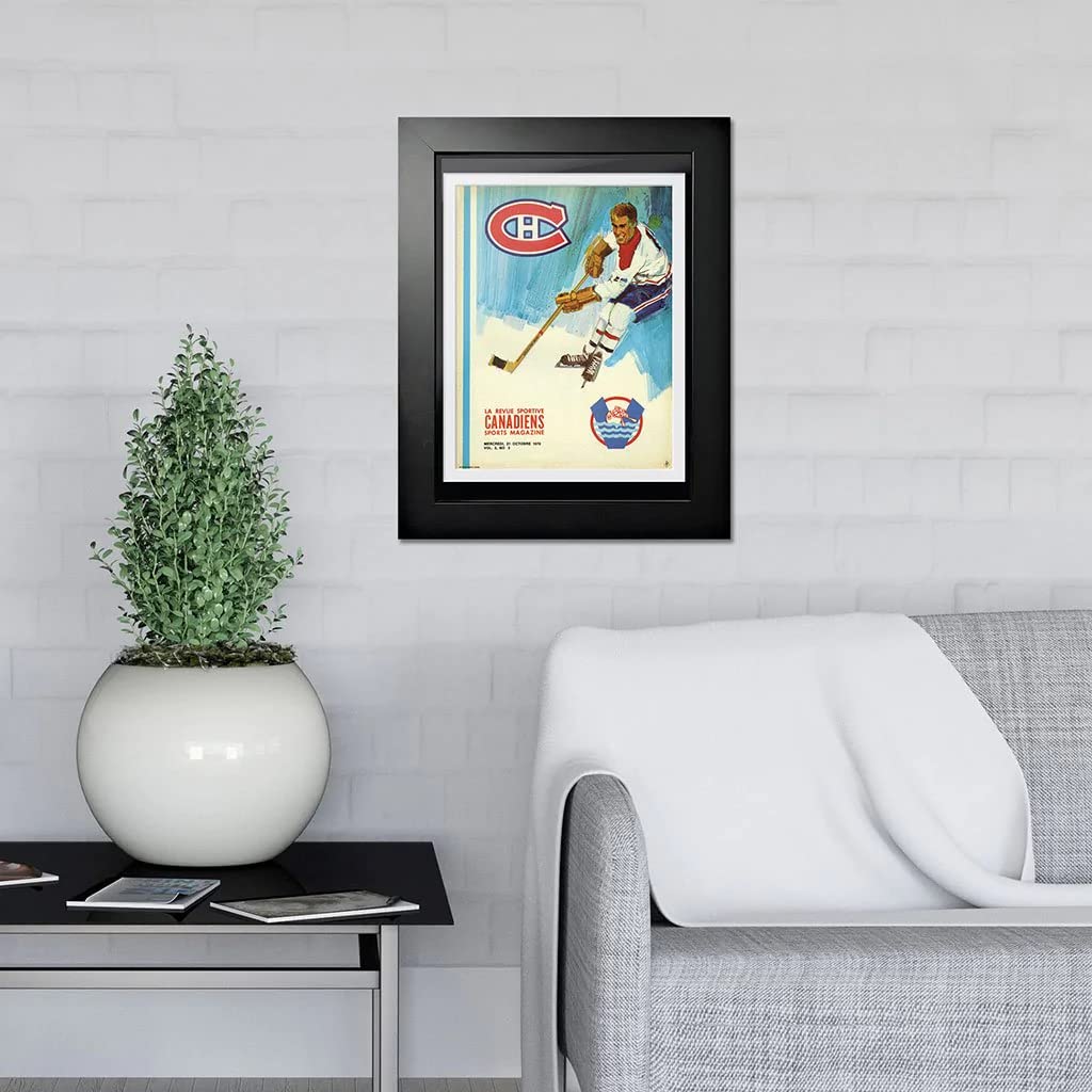 Montreal Canadiens Program Cover - Le Revue Sportive 1970