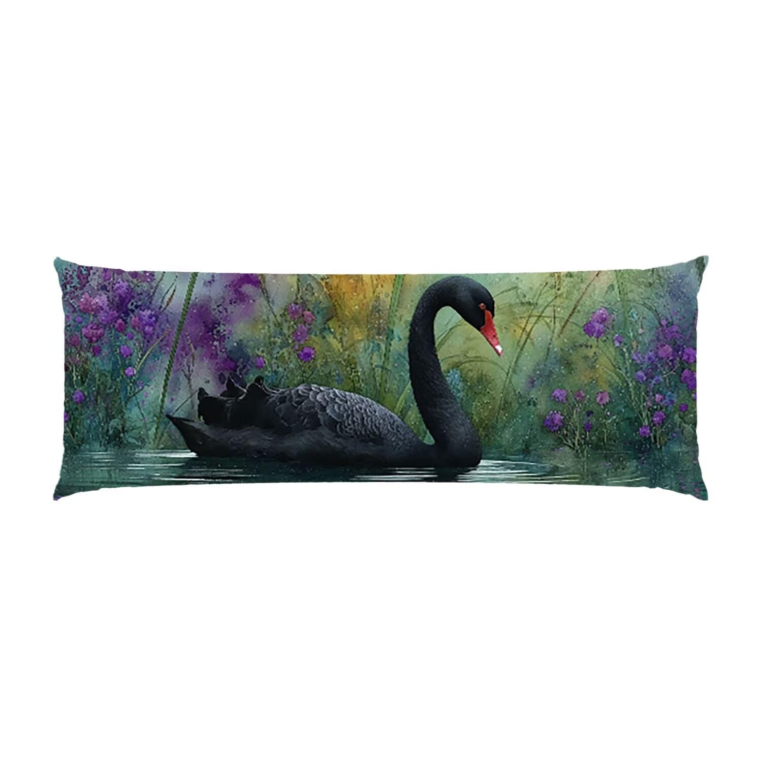 Ciąża Poduszka do ciała 60 x 180 cm, ergonomiczne wsparcie całego ciała, poszewki na poduszki do karmienia i ciąży z nadającą się do prania aksamitną poszewką, na plecy, brzuch i nogę, wystrój