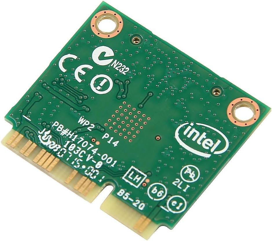 Intel Dual Band Wireless-AC 7260 WiFi Bluetooth Half Mini Card