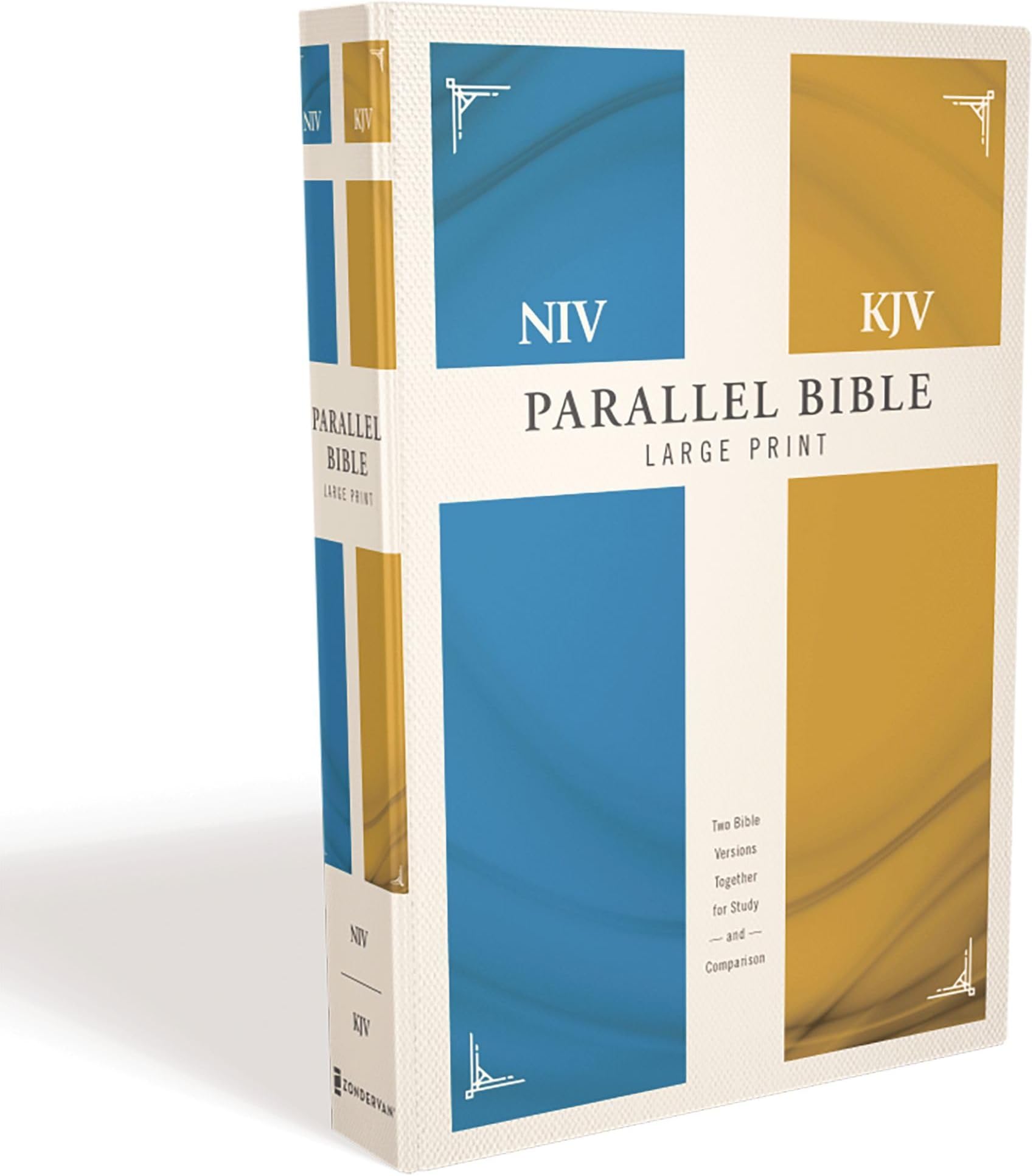 NIV, KJV, Parallel Bible, Large Print, Hardcover: God's Unchanging Word Across the Centuries