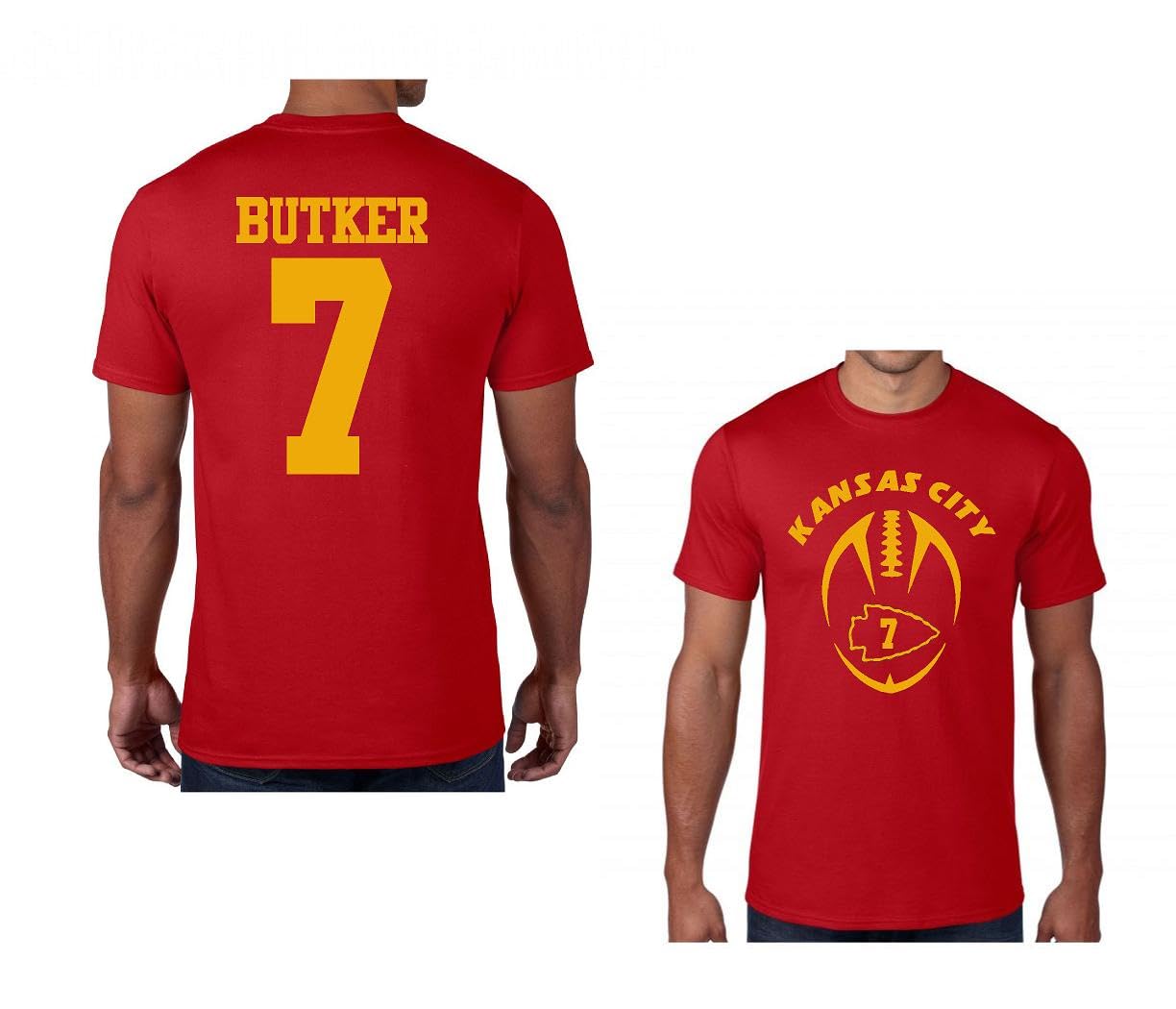 Harrison Butker Mens Red T-Shirt Large