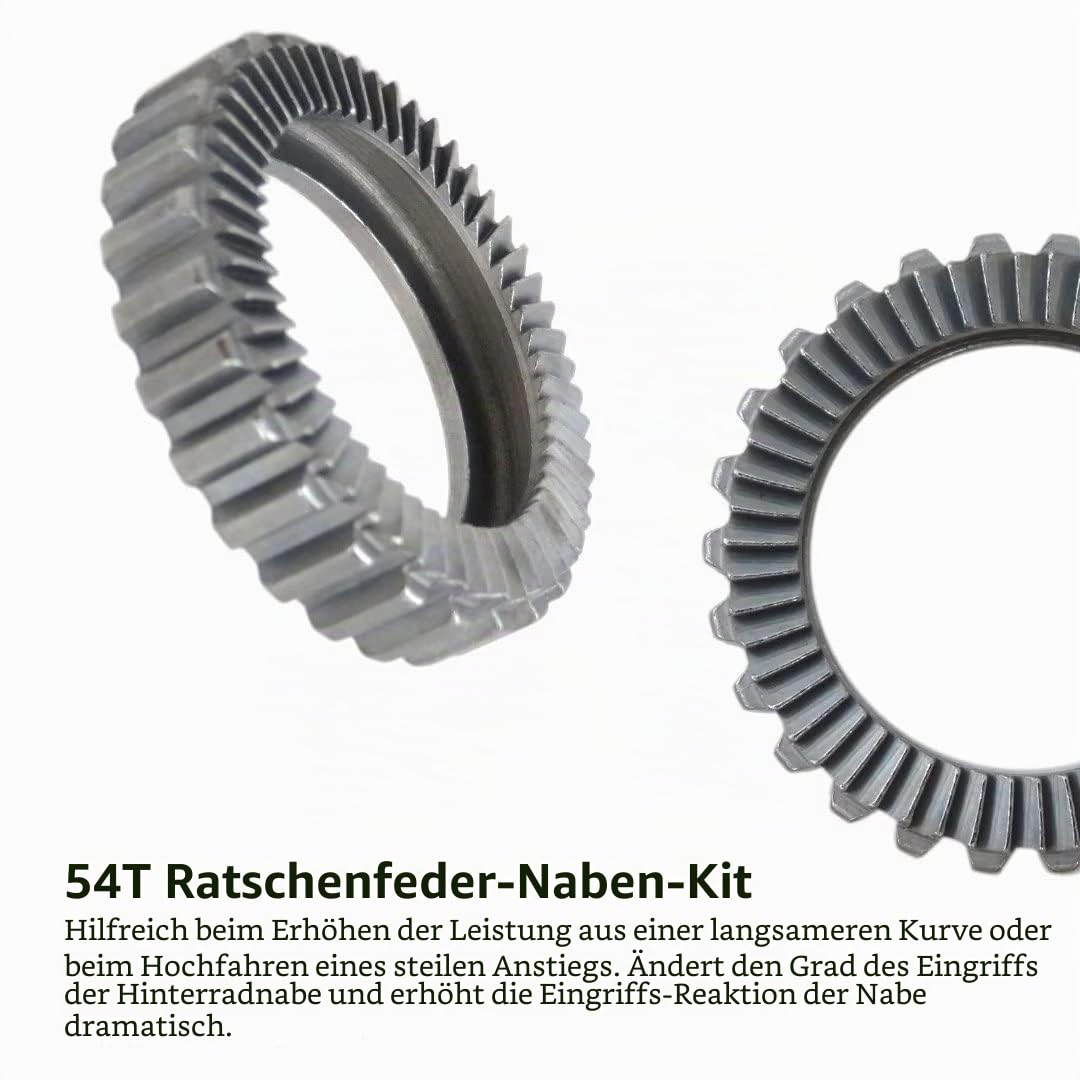 Fahrradnabe 54T Star Ratsche SL Service Kit Ratsche 54 Zähne für DT 18T Ersatz 36T 60T MTB Rennrad Getriebe 350 240 Teile