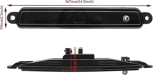 Miniatura 6 de Tercera luz de freno LED para Armada 04-15, luz de freno central negra ahumada KEWISAUTO para Nissan Armada 2005-2015Nissan Pathfinder Armada