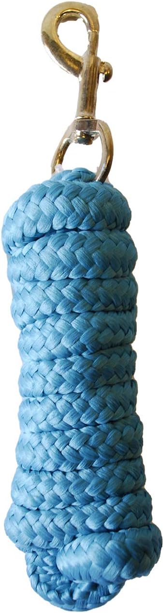 Rhinegold Luxe Lead Rope, Turquoise