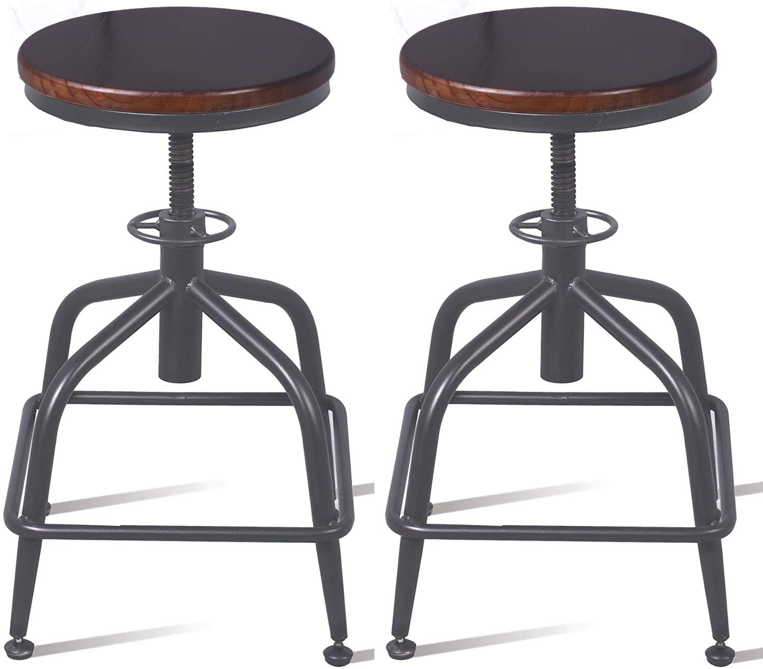 Buy Topower Farmhouse Kitchen Stool, Industrial Counter Stool, Kitchen