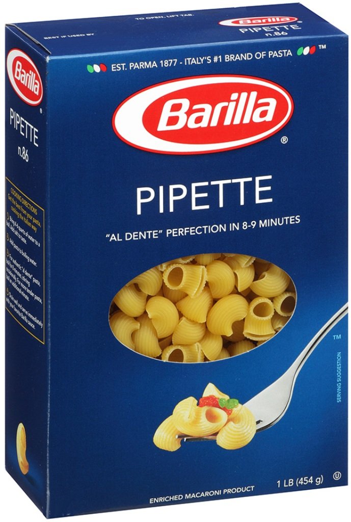 Barilla Pasta, Pipette, 16 Ounce