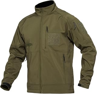 Blandoom Packaway Waterproof Jacket Mens, Packaway Rain Jackets Comfort Lightweight Coat Multipockets Windbreaker Waterproof Jackets Men Waterproof Coat for Winter Camping, Walking