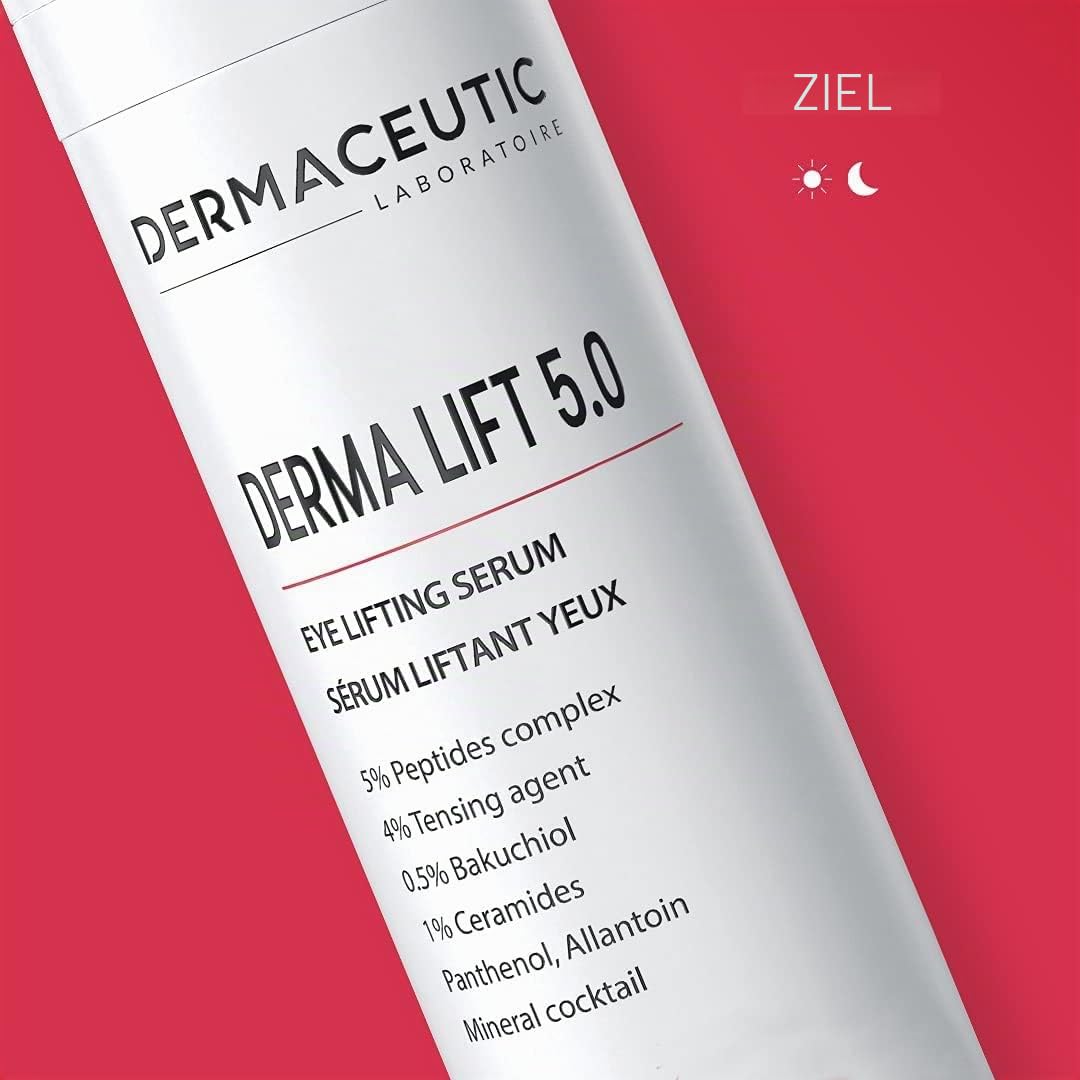Dermaceutic Derma Lift 5.0 - Leistungsstarkes Lifting-Serum- Lifting des Gesichts und der Augenkontur mit Sofort-Effekt - Anti-Aging-Gesichtsserum - 30 ml