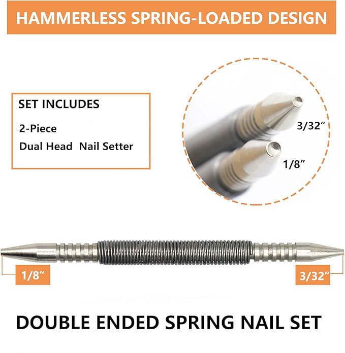 Spring Nail Setter: Effortless Nail Setting for DIY Projects