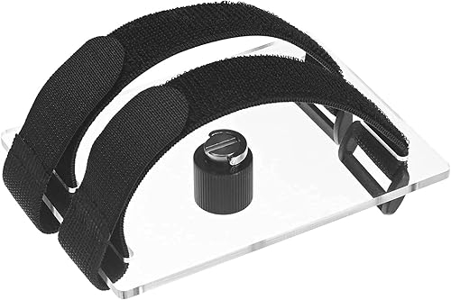 Adaptador de trípode para binoculares, montaje acrílico de 14 "para conexión estable para telescopio binocular y trípode de cámara