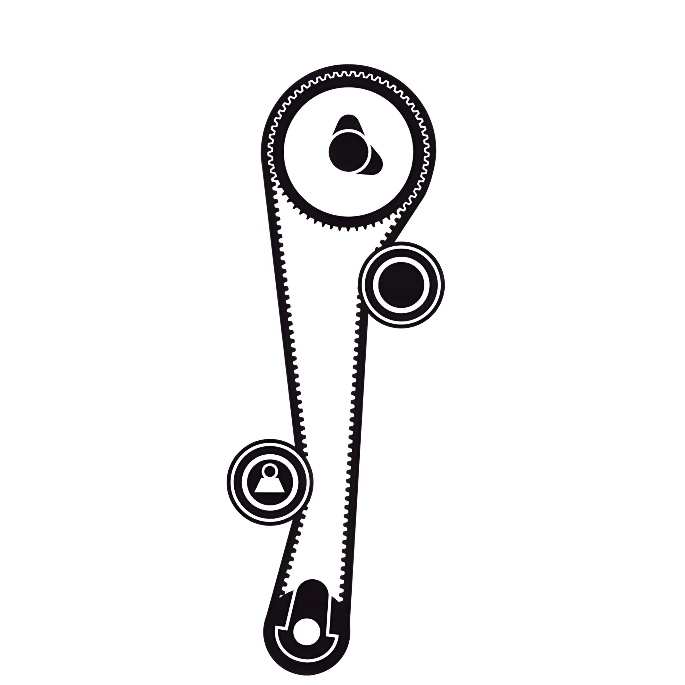 Belt Drive Timing Belt Kit SKF VKMA 95632 Fits Hyundai Kia Accent Cerato Coupe
