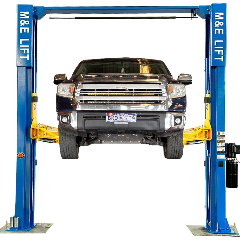 ME-LM110S Two Post Lift 220V Car Lift 11000Lbs Capacity Shop Equipment