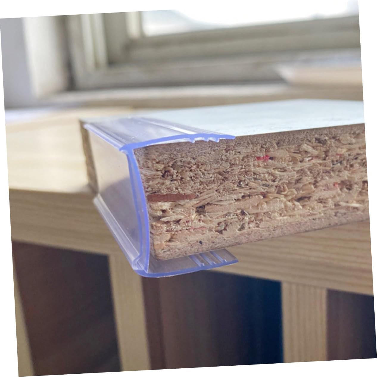 Angoily 90 Pezzi Clip Trasparenti per Etichette in Plastica per Supermercati e Negozi Supporti Segna per Organizzazione Scaffali e Visualizzazione Prodotti