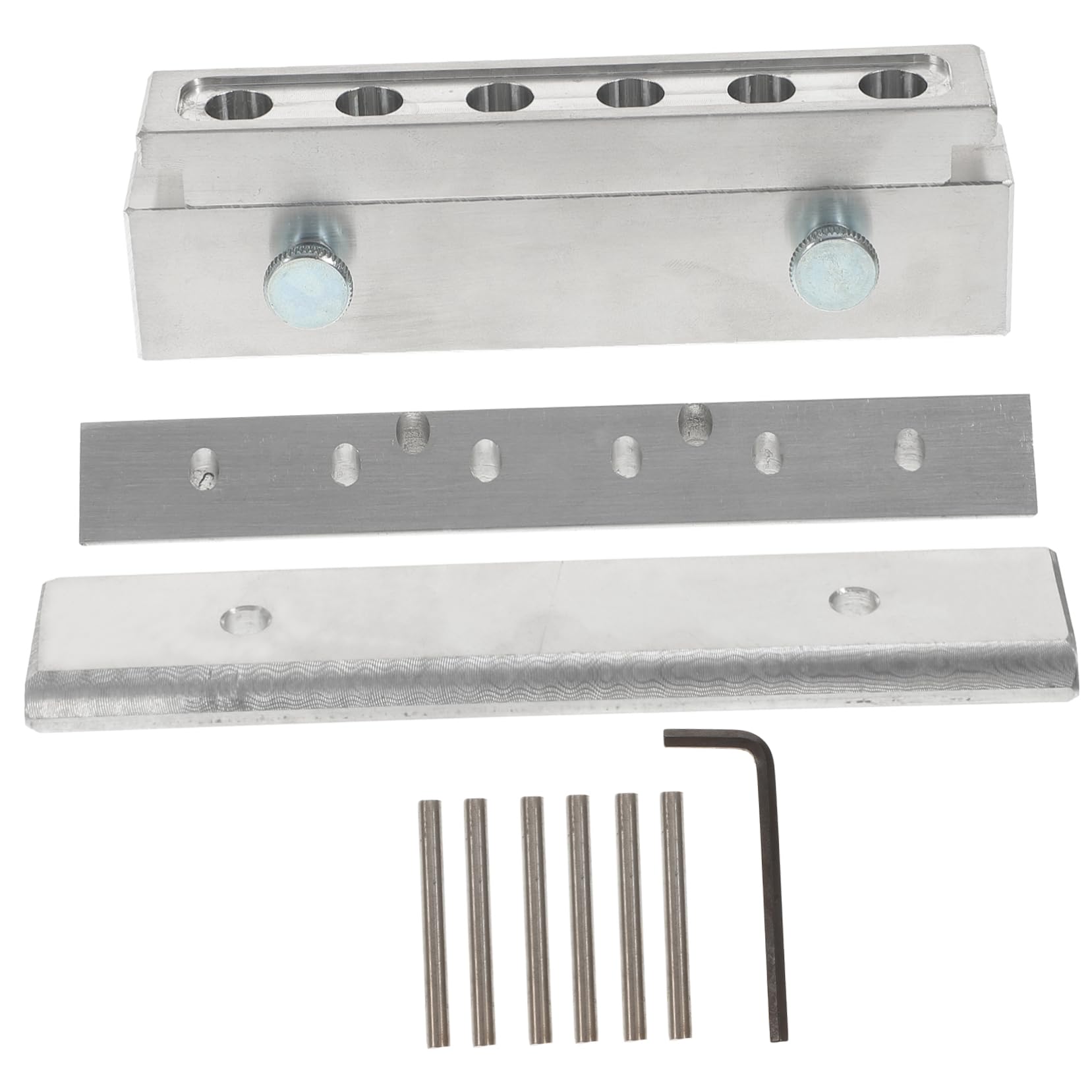 Lippenstiftform 6-loch aus Aluminiumlegierung, 1 Satz