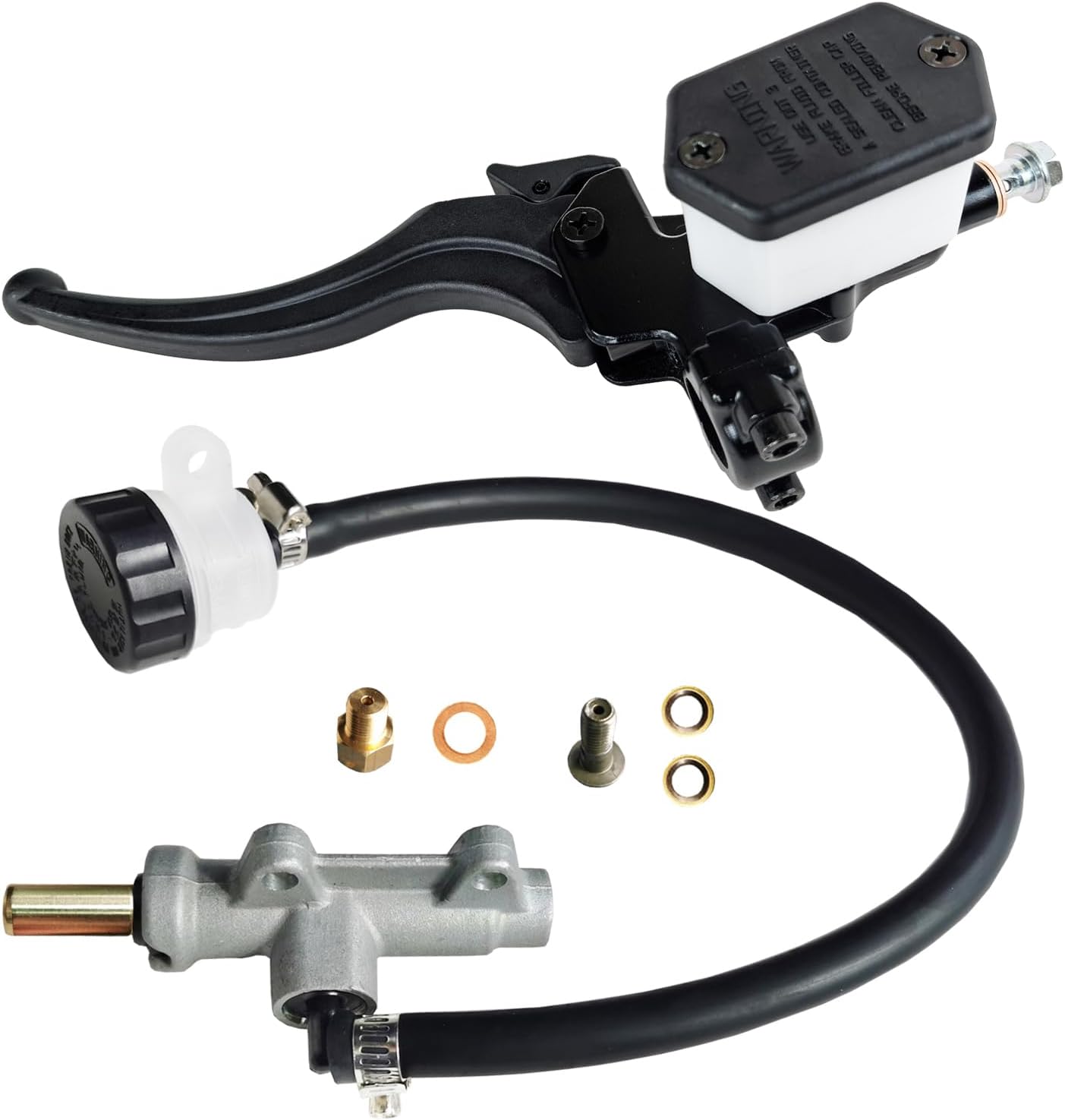 Front & Rear Brake Master Cylinder Set Compatible with Polaris Sportsman 335 500 Diesel 455 Magnum 325 500 Worker 335 500 Xpedition 325 Xplorer 400 Part # 2050072 2050078 5131146 1910301
