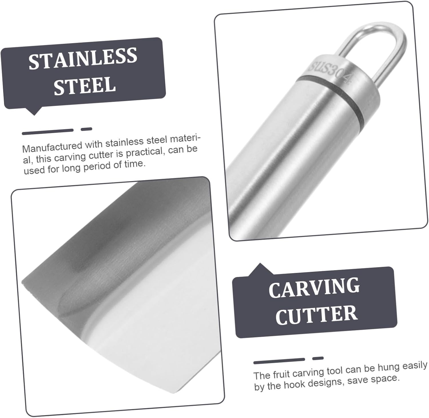 Xmas Vegetable Shaping Cutter Stainless Steel Kitchen Carving Tool