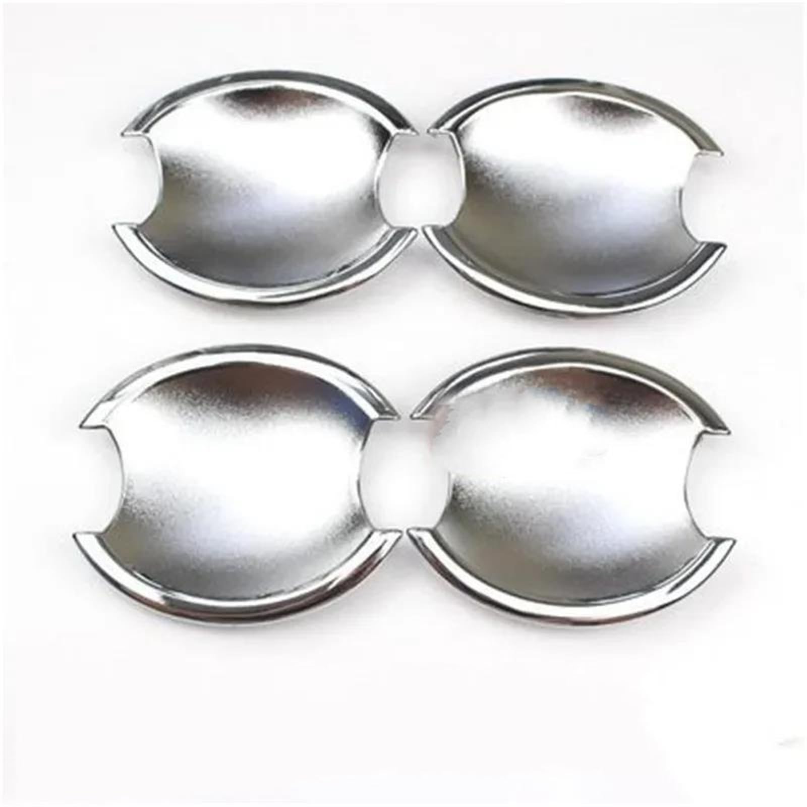 YUEYZHK Door Handle Cover Bowl Trim for Nissan for Qashqai J10 for Maxima for Frontier for Sentra for Quest for Altima 2005-2008(Style 1)