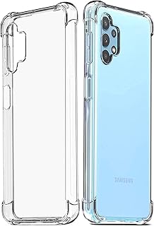 AWH Soft Crystal Clear Transparent Shockproof TPU Protective Case Cover designed for Samsung Galaxy A32 5G (Samsung Galaxy A32 5G).