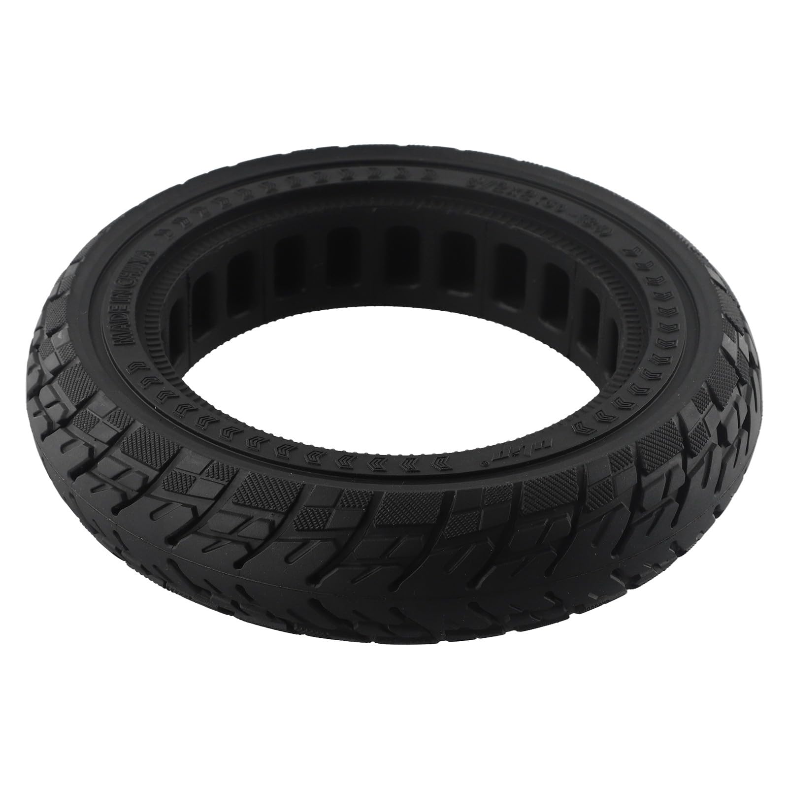 Pneu 8,5 x 2 50-134 en caoutchouc sans chambre à air compatible avec trottinette électrique inokim Light 2 Roue de rechange 9/8" Noir