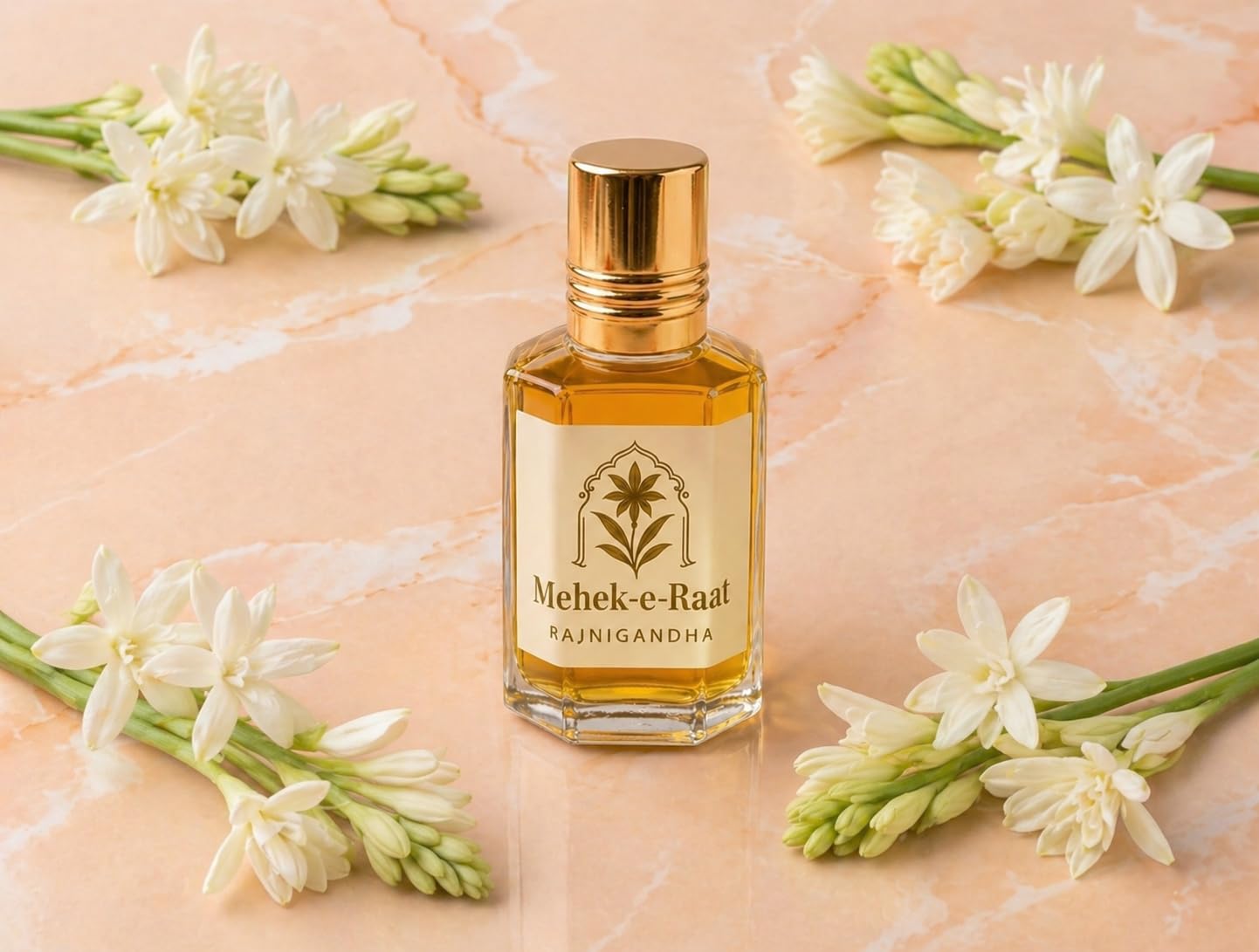 Itran Mehek-E-Raat Rajnigandha Attar 6ml | Floral Tuberose Fragrance | Long Lasting Alcohol-Free Attar for Women-picture-20