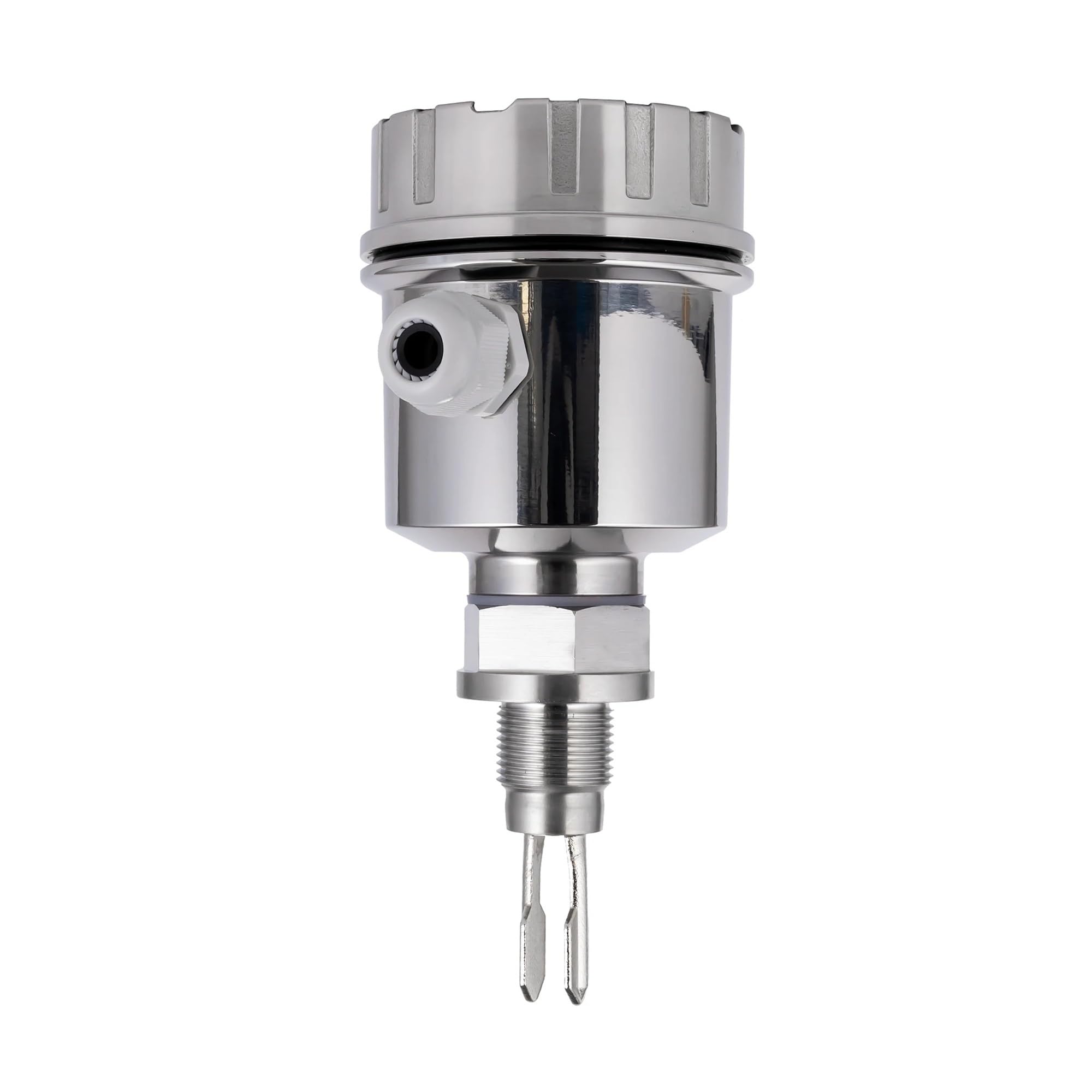 PXQCHAVLN Tuning Fork Level Switch Sensor Vibrating for Liquid/Powder/Granule Detection Industrial Automation Waterproof(Copper)