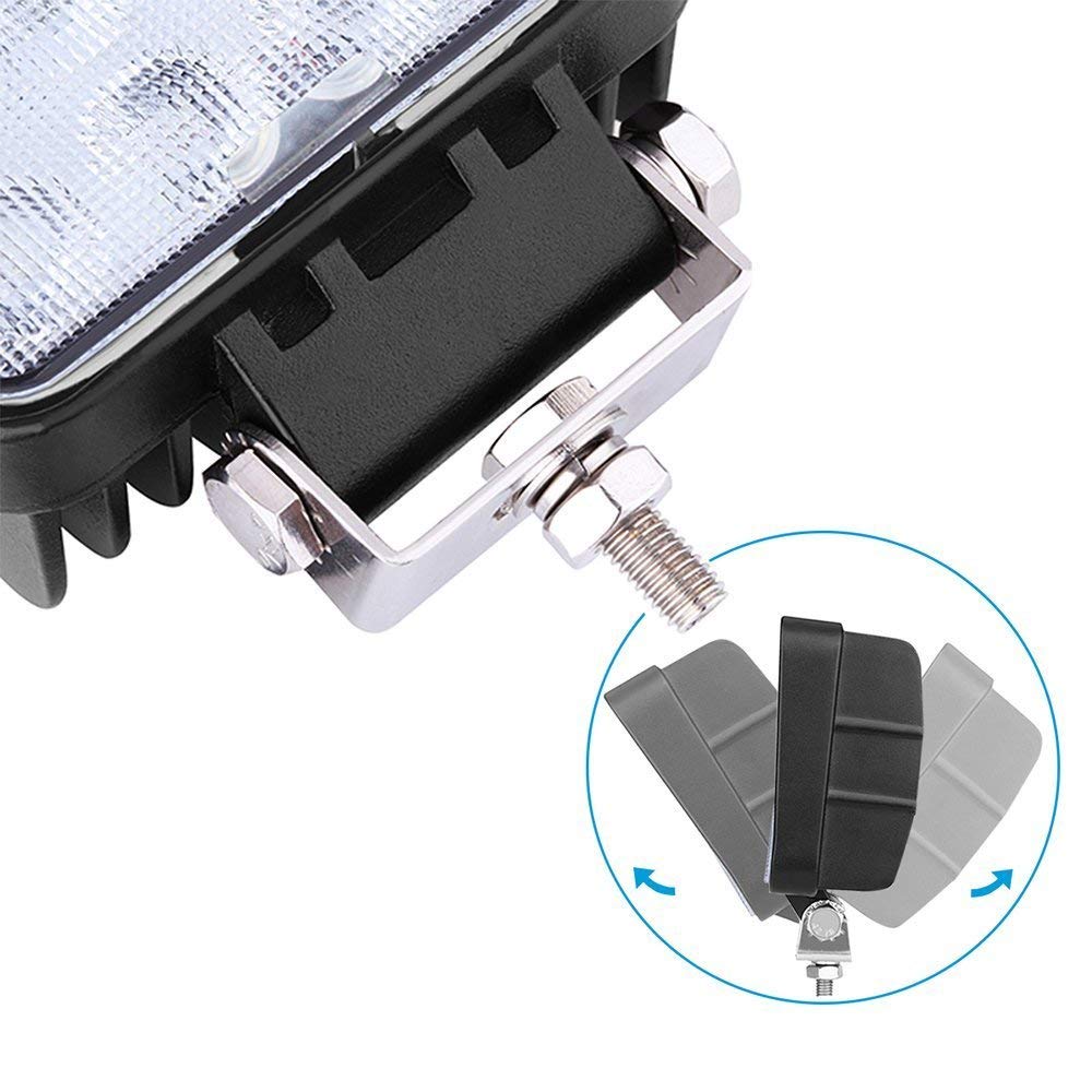 Lot 6 Projecteurs LED 48W Offroad – IP67 Étanche, 1200lm, 12/24V – Camion, SUV, Tracteur