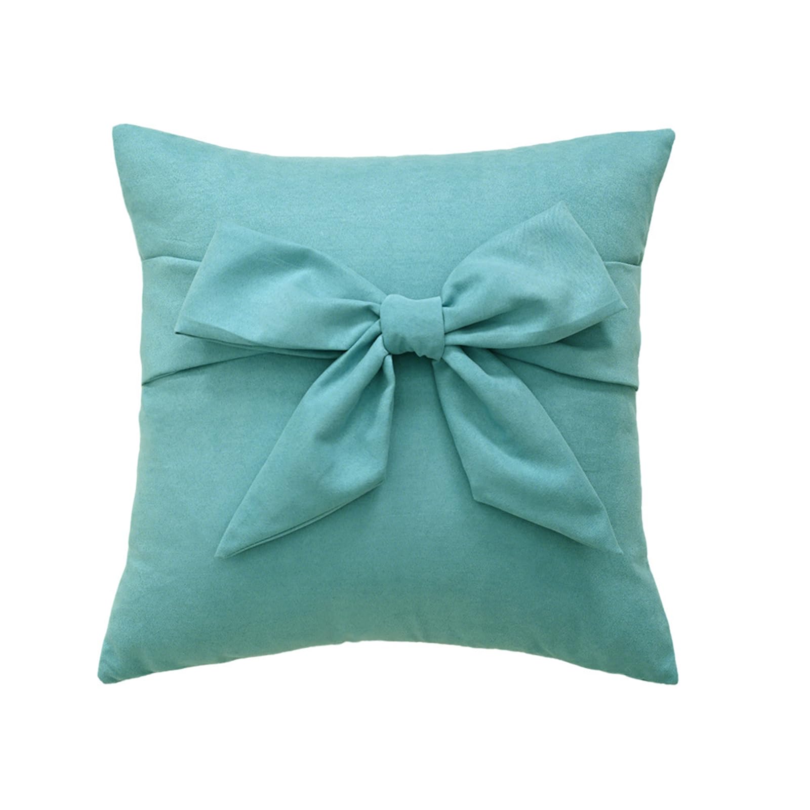 Geavonyg Bowknot Pillow Cover Accessory for Decorative Accent and Bowknot Pillow Cover