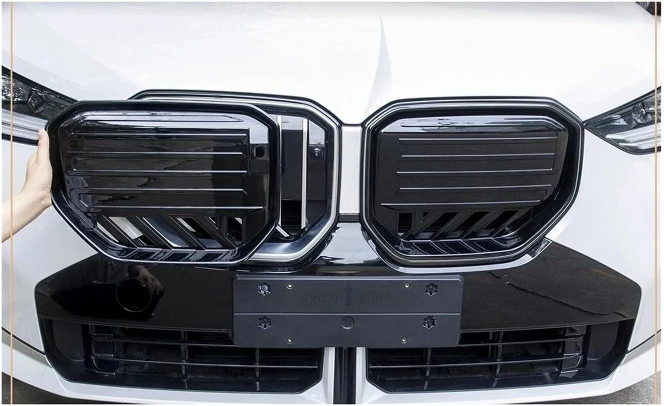 Front Kidney Grille for BMW X3 G45 2025 ABS Black 2