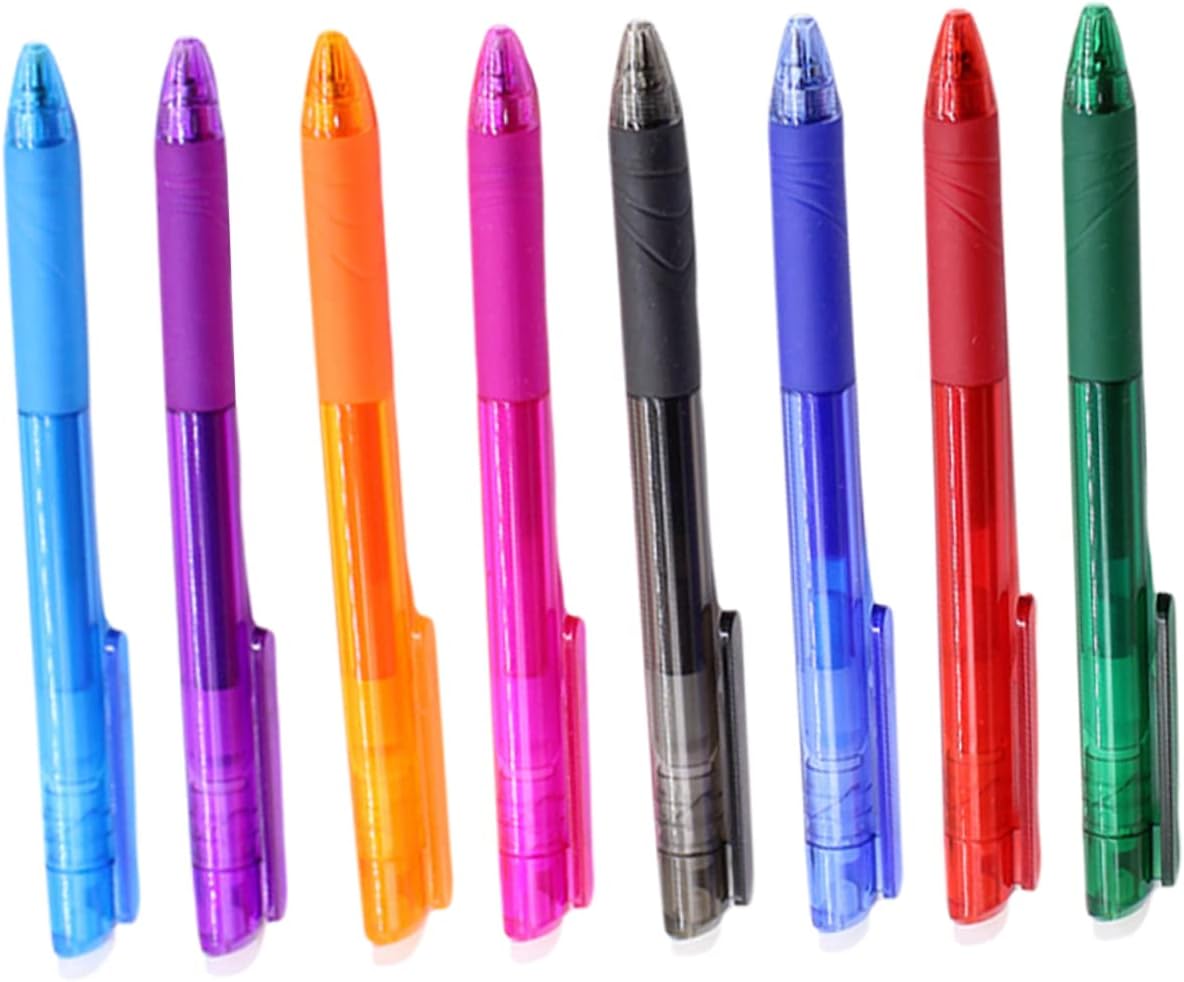 NUOBESTY 8pcs Color Gel Pen Bulk Gel Pens Fountain Pen Set Bulk Ink Pens 0.5mm Pens