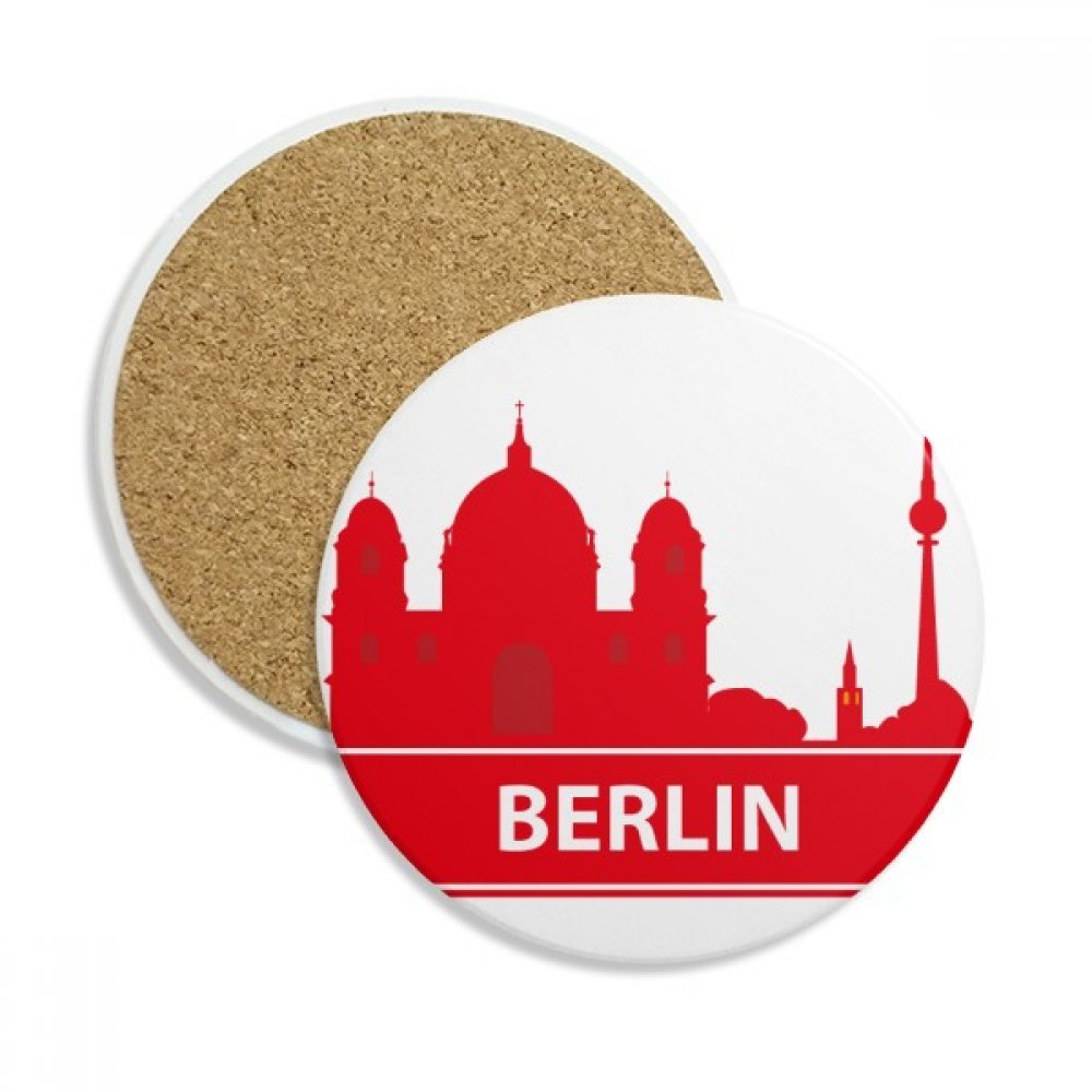 Dessous-de-verre motif Berlin Allemagne pour vos pauses café à la maison
