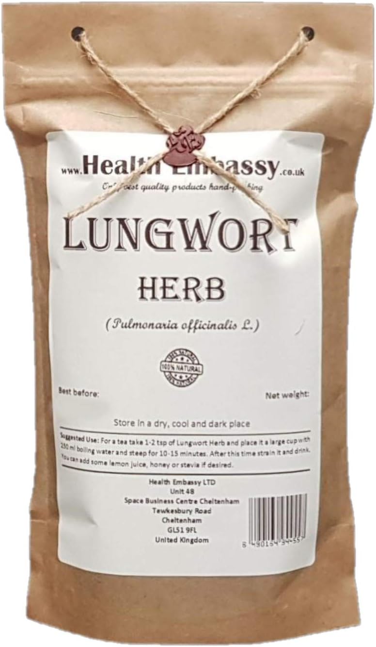 Health Embassy Lungwort Herb (Pulmonaria officinalis L.) (50g)