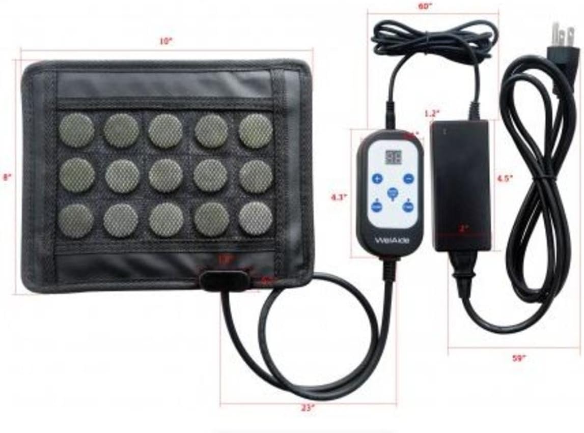 Extra Small Far Infrared Heating Pad - 10"x8"