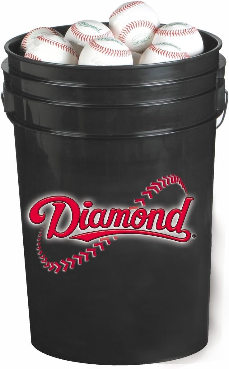 Diamond Sports BKT B DBX 30 Bucket Combo (includes 30 DBX Practice Baseballs)