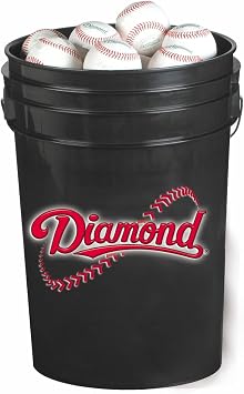 Diamond BKT B DBX 30 Bucket Combo includes 30 DBX Practice Baseballs