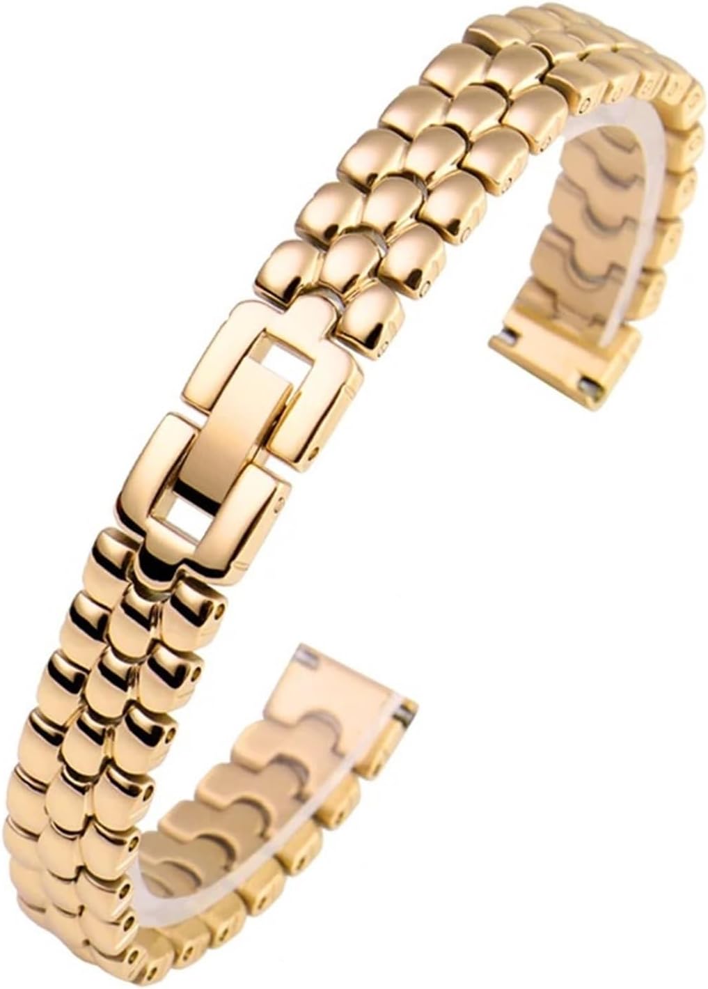 BUQMNKKC CAREG レディース腕時計バンド 6mm 8mm 10mm 12mm 14mm 16mm 18mm ユニバーサル人気モデル