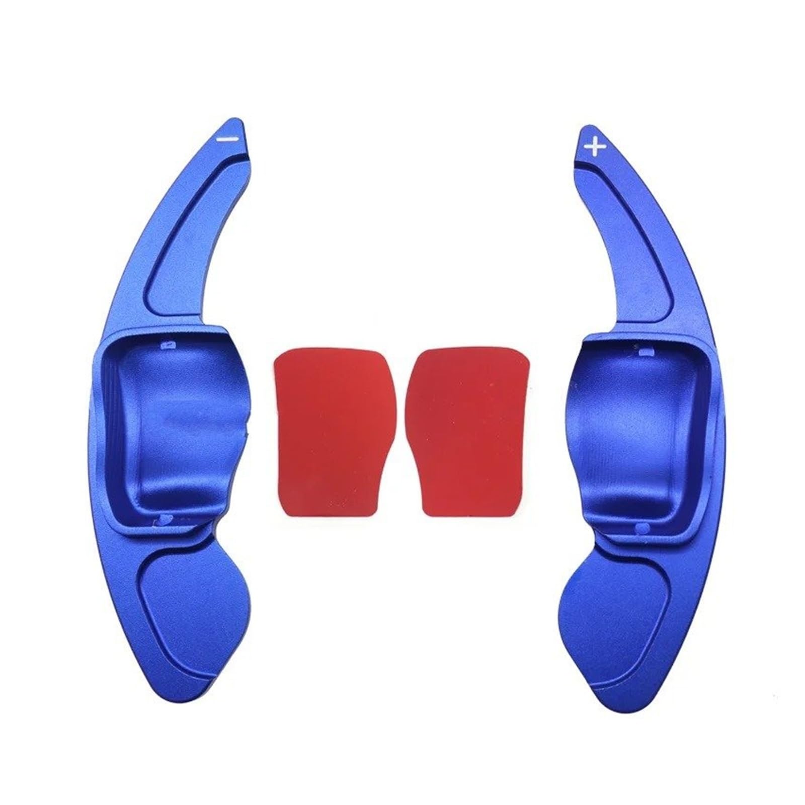 Xxiucj Car Paddle Shifter Extensions for VW for Tiguan for Golf 6 for MK5 MK6 for Jetta for GTI for R20 R36 6R for Scirocco Steering Wheel Paddle Shifters(Blue)