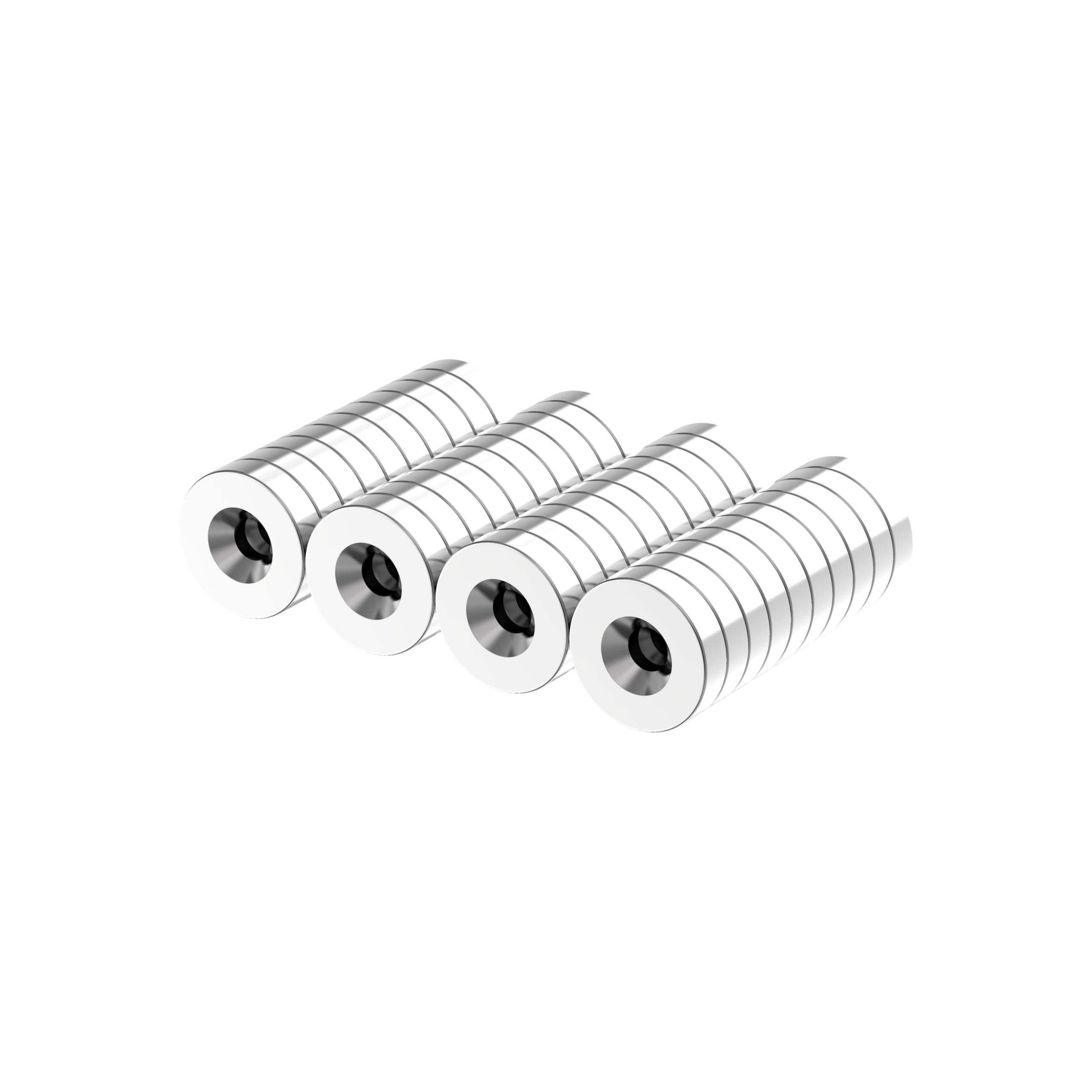 N52-18x3mm - 20 Pack, Very Powerful Rare Earth Magnets, Silver Super Strong Neodymium Disc Magnets for Fridge, DIY, Building, Scientific, Craft, Office,Heavy Duty Round Mighty Magnet — Amazon image 14