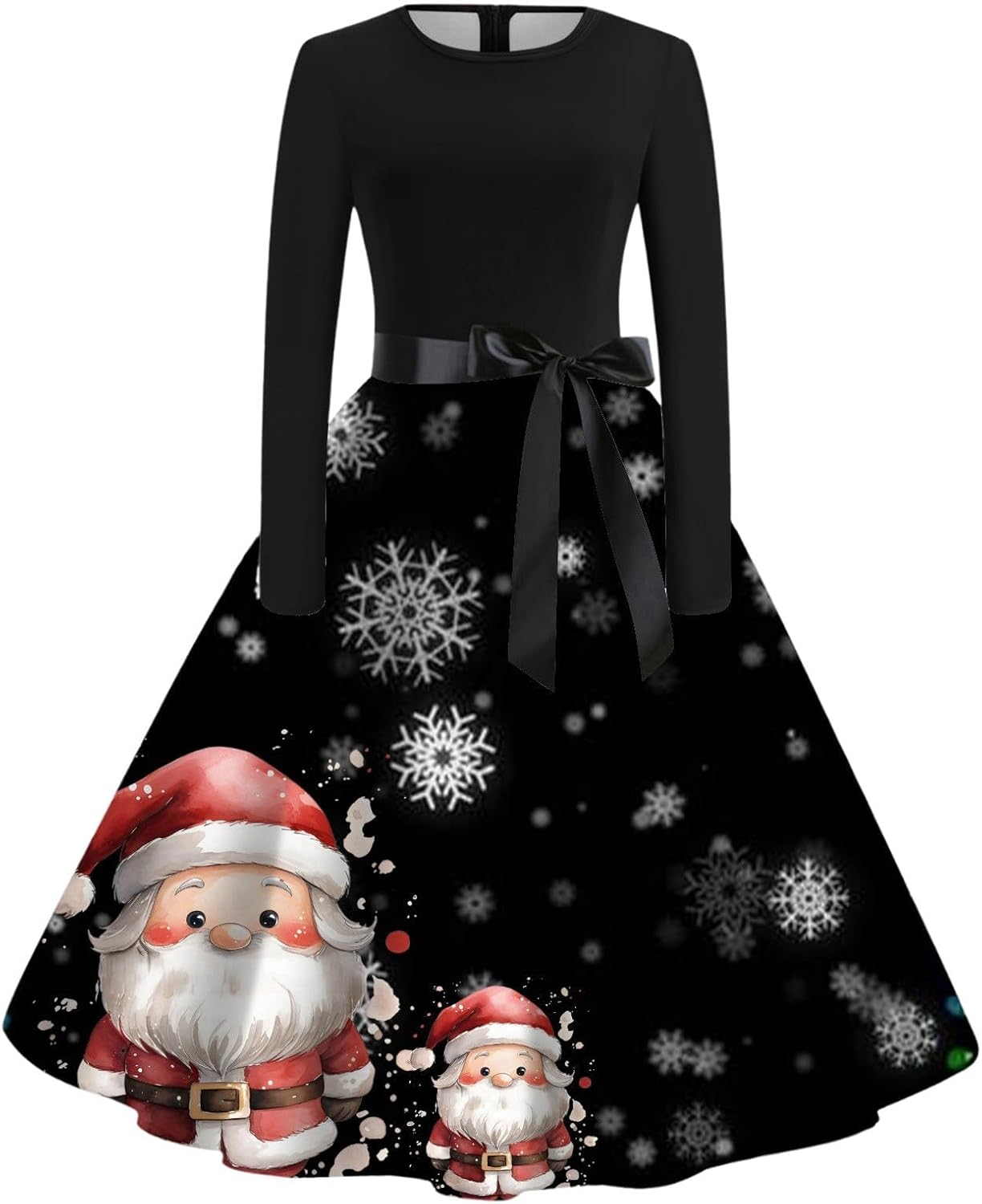 Robe De Noël Manches Longues • La Robelière