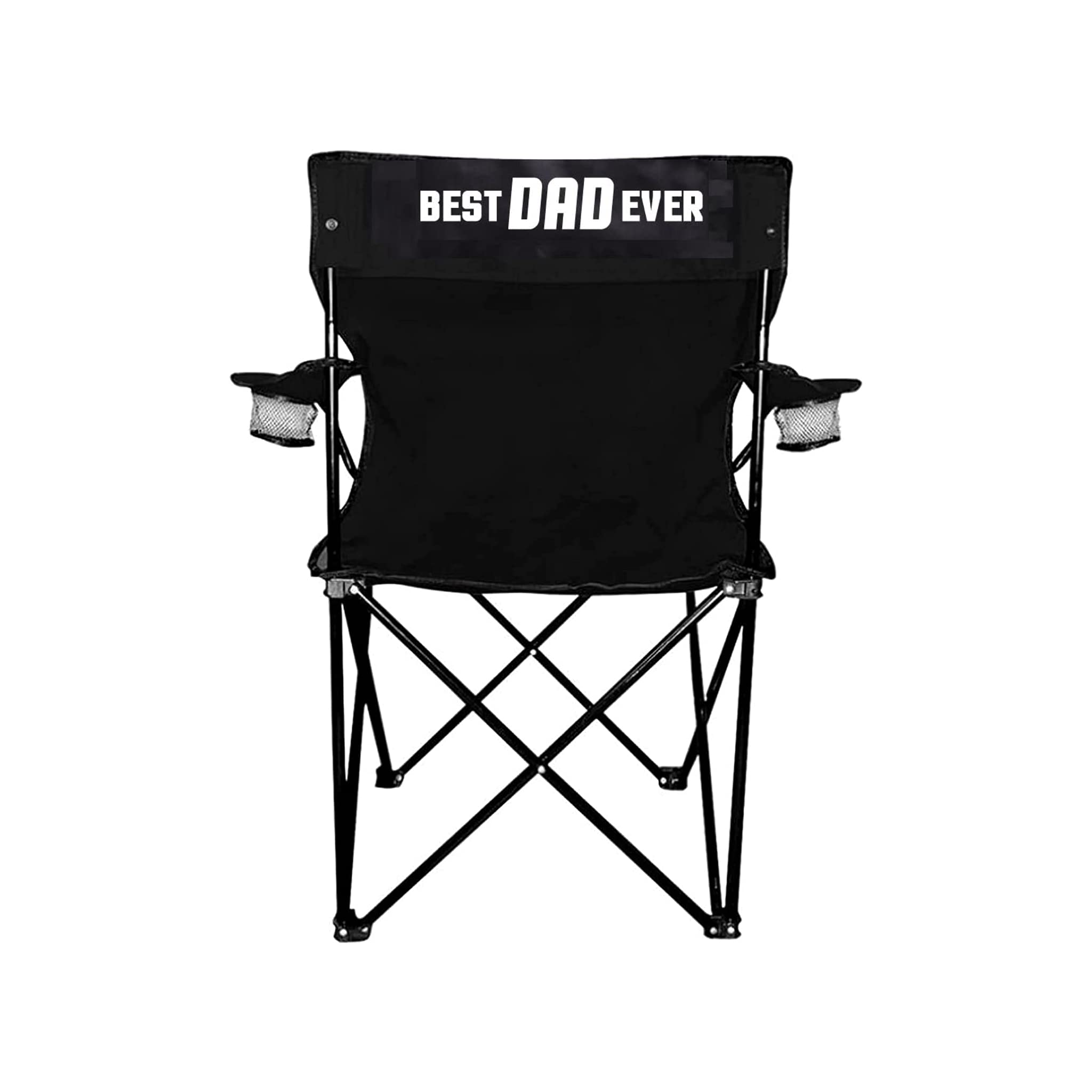 VictoryStore Outdoor Camping Chair - Best Dad Ever Camping Chair with Carry B